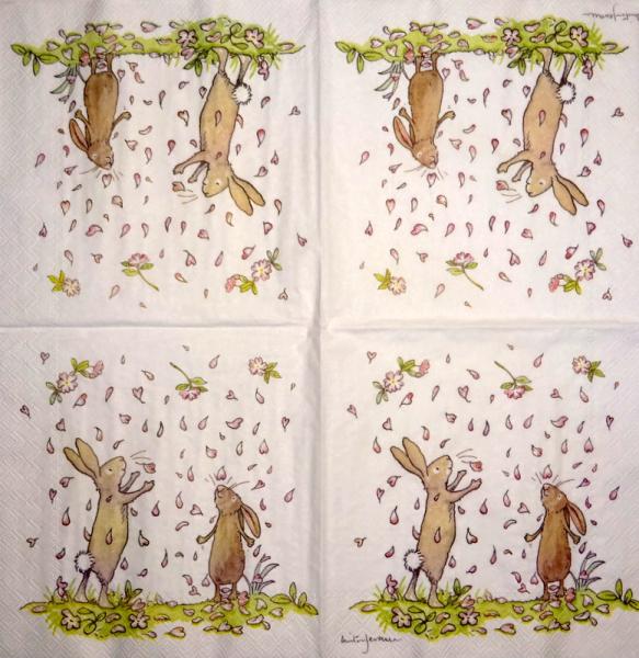 999.088 Rabbits:  unnatürlich - 3-ply - ppd - C.Pabst